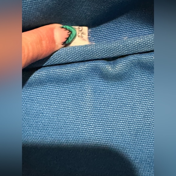 Blue Prada Canapa Large Tote - Picture 12 of 16